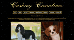 Desktop Screenshot of cashaycavaliers.com